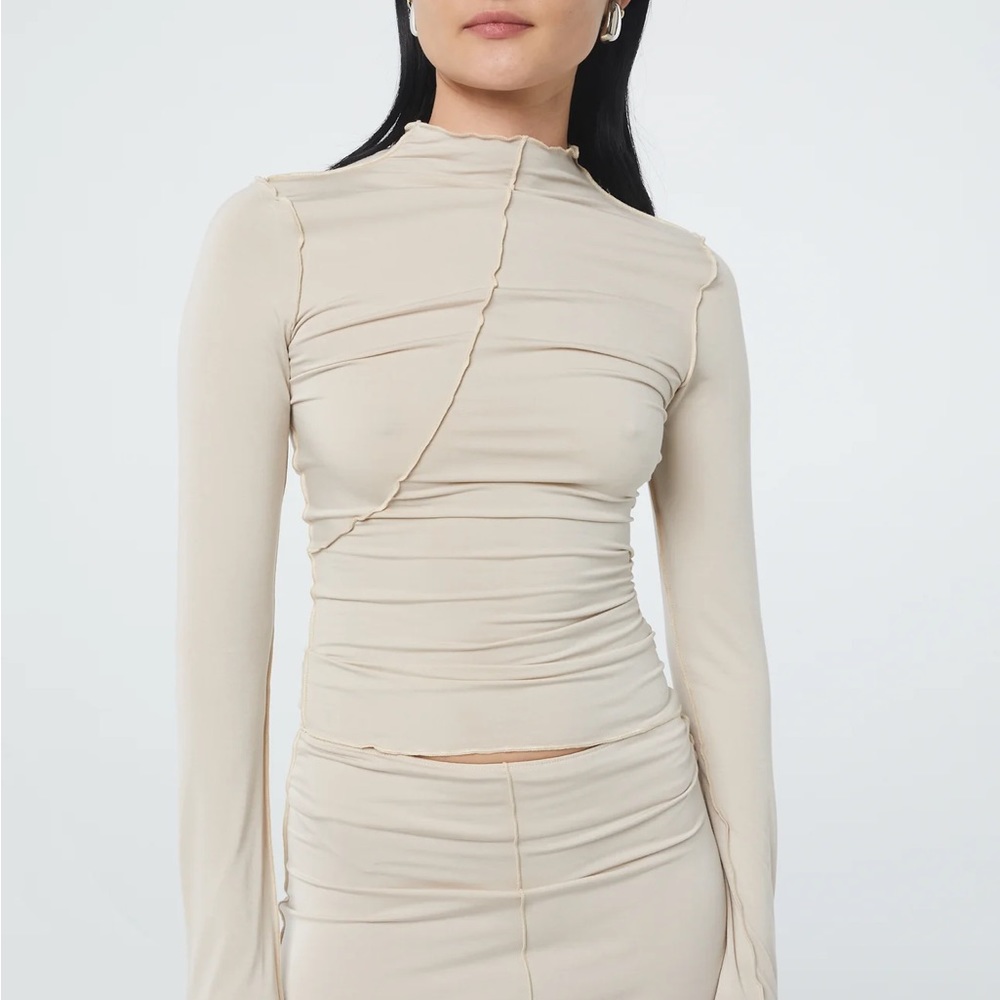 The Line By K Zane Top Oat Sz M